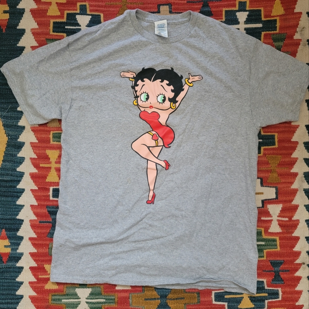 Y2k Betty Boop Shirt.